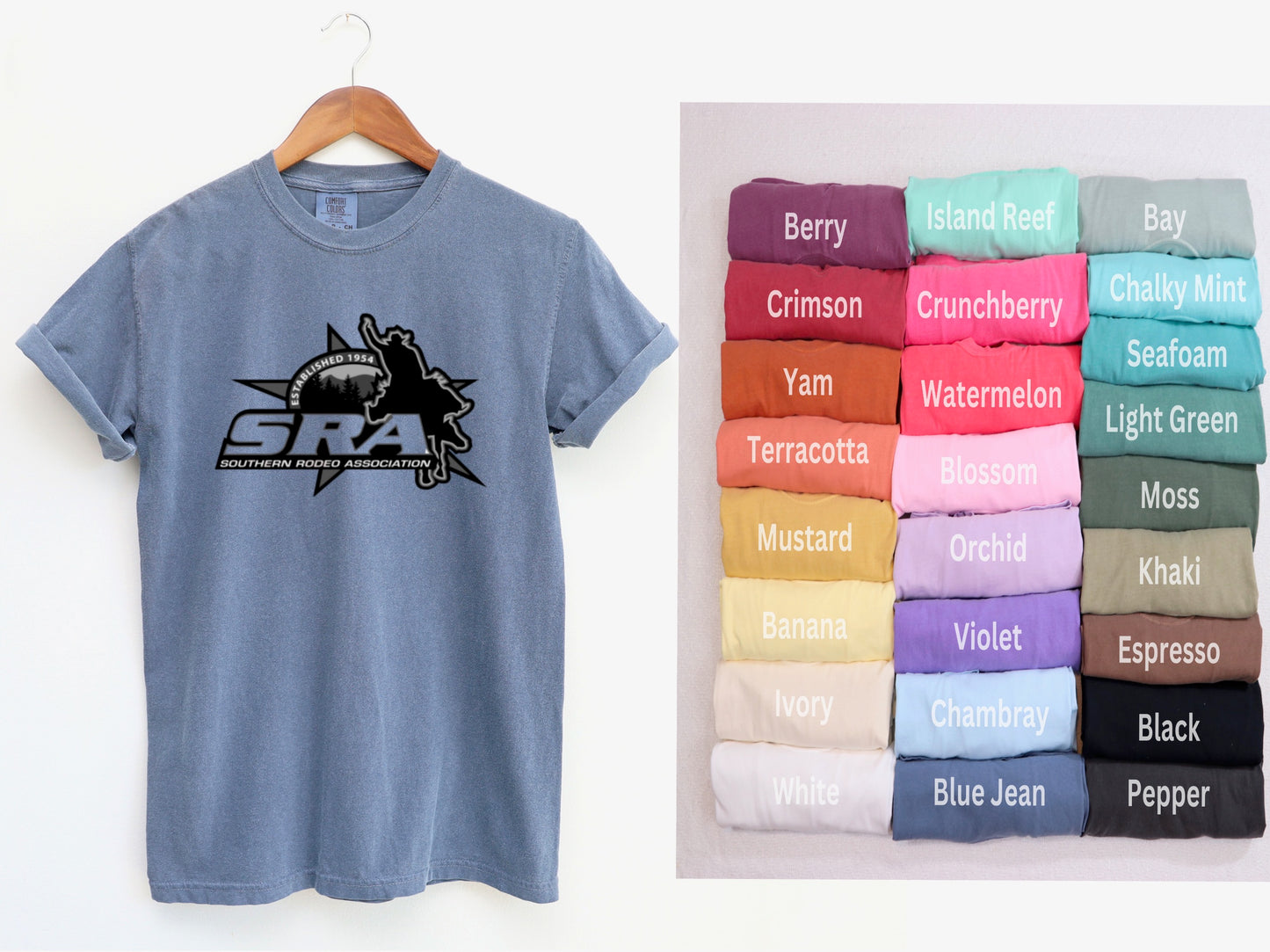 SRA T shirt (black & white logo)